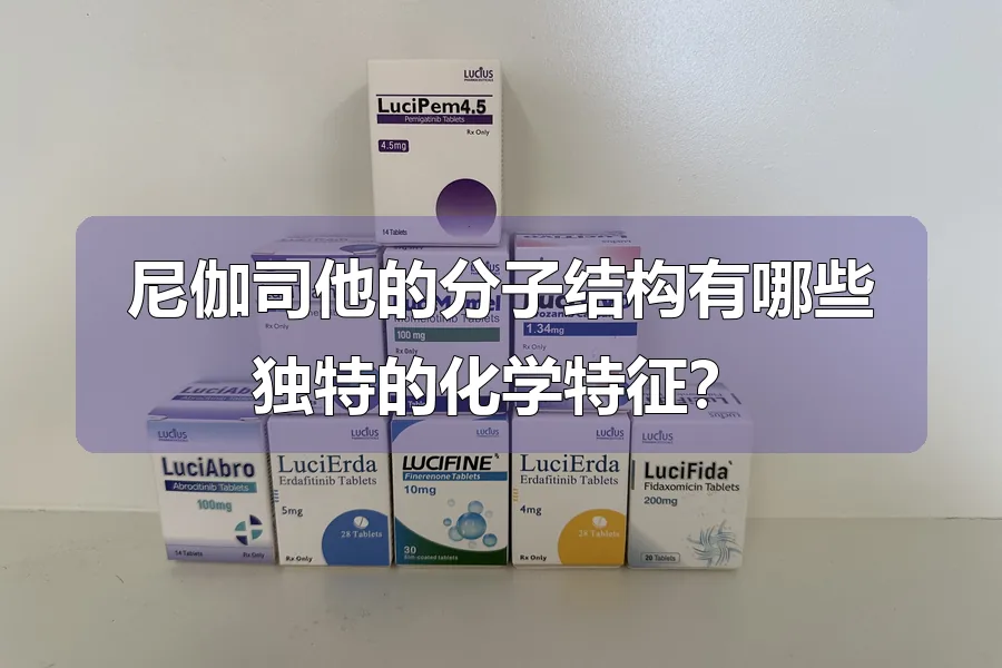 尼伽司他的分子结构有哪些独特的化学特征?